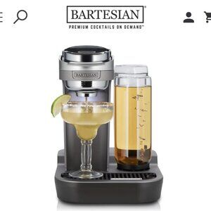 NEW - Bartesian Duet Cocktail Machine, 2 Glass Spirit Bottles, 55310
